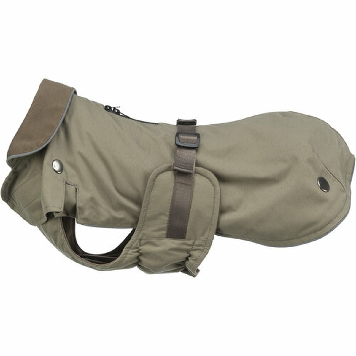 Dog Coat Trixie Peach Olive XS