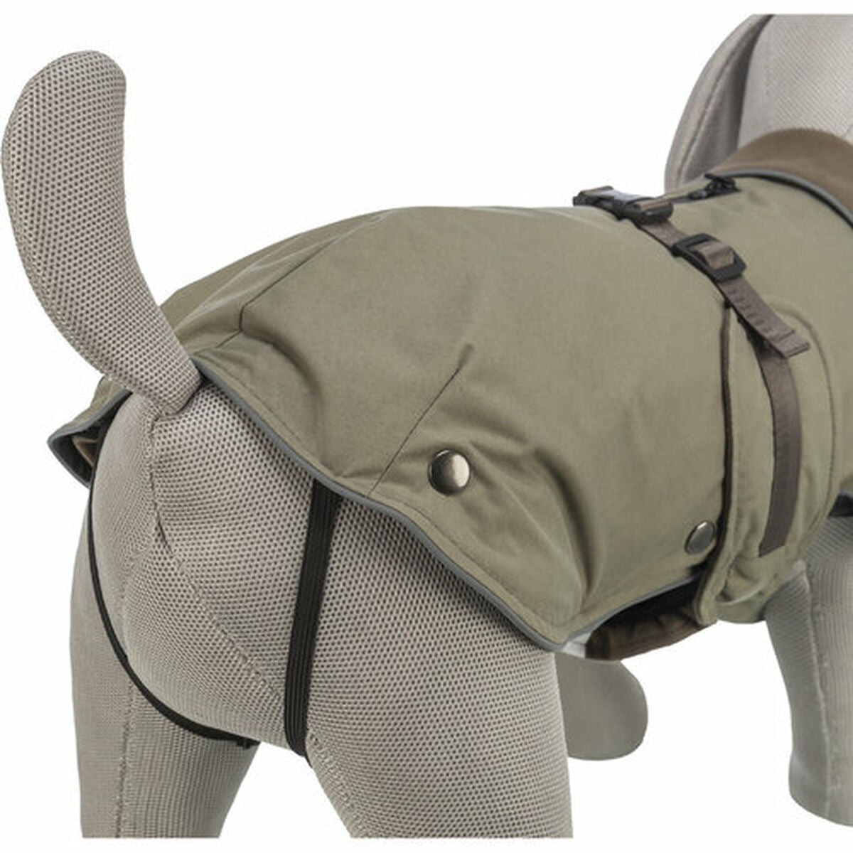 Dog Coat Trixie Peach Olive XS