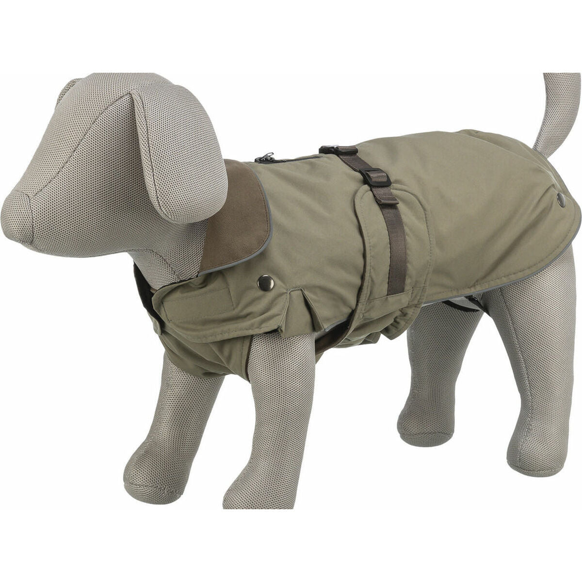Dog Coat Trixie Peach Olive XS