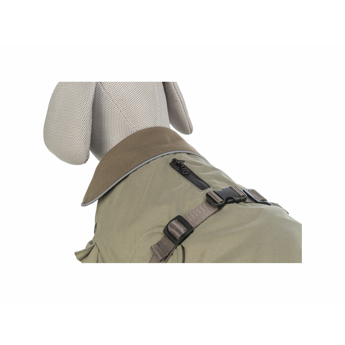 Dog Coat Trixie Peach Olive XS